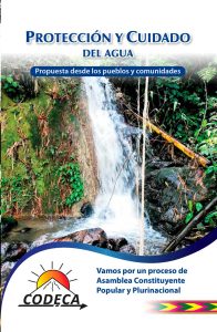 PROTECCIÓN Y CUIDADO DEL AGUA