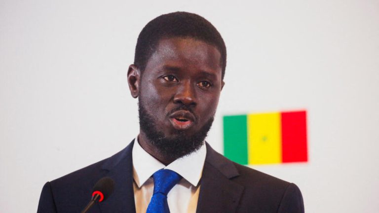 presidente electo de Senegal, Bassirou Diomaye Faye