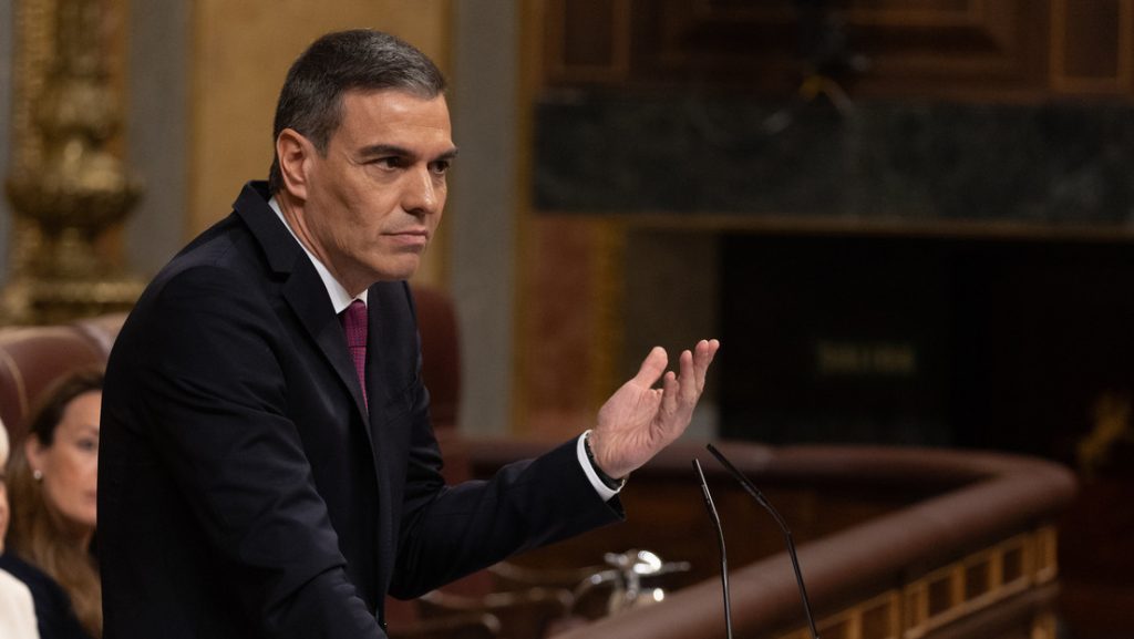El presidente del Gobierno de España, Pedro Sánchez