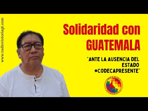 Solidaridad en Guatemala