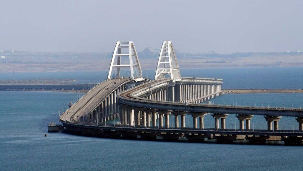 El puente de Kerch, Rusia