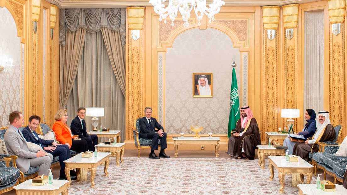 El secretario de Estado de EE.UU., Antony Blinken, se reúne con el príncipe heredero saudí Mohammed bin Salman