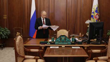 El presidente de Rusia, Vladímir Putin.