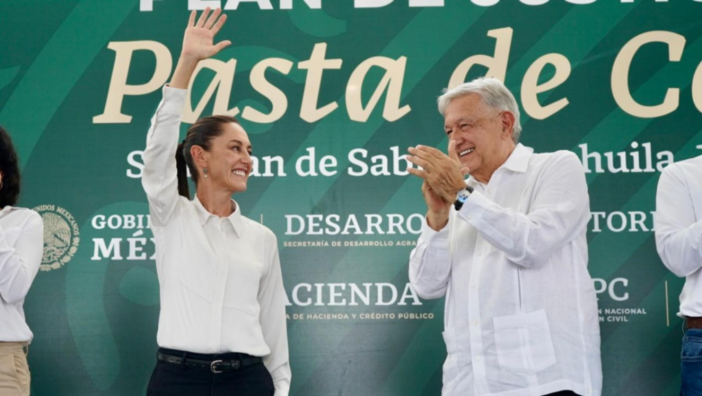 Claudia Sheinbaum y Andrés Manuel López Obrador.