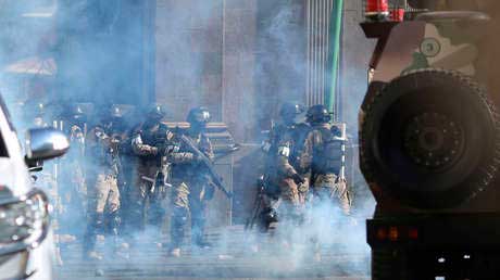 Foto: Integrantes del Ejército boliviano