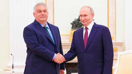 Foto: Viktor Orbán y Putin