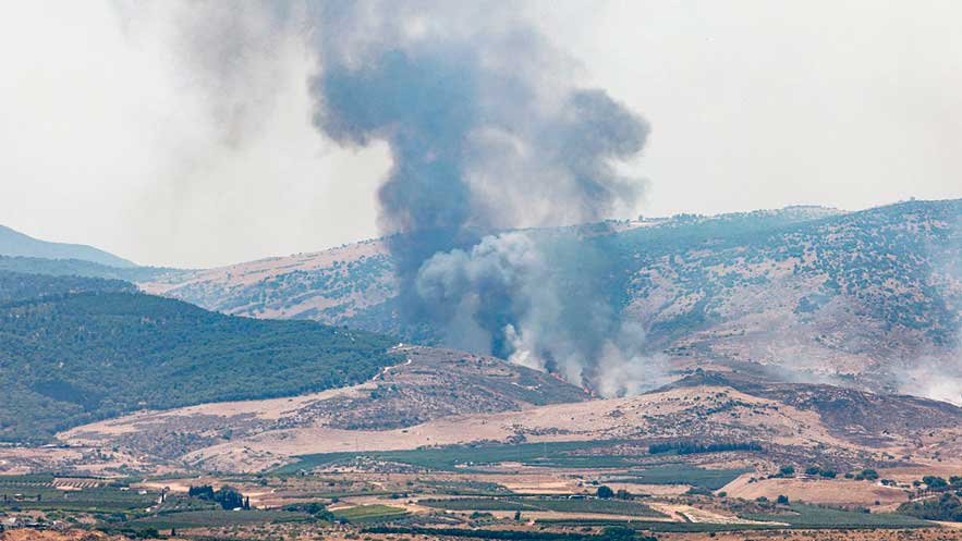 Foto: Incendios en el norte de Israel