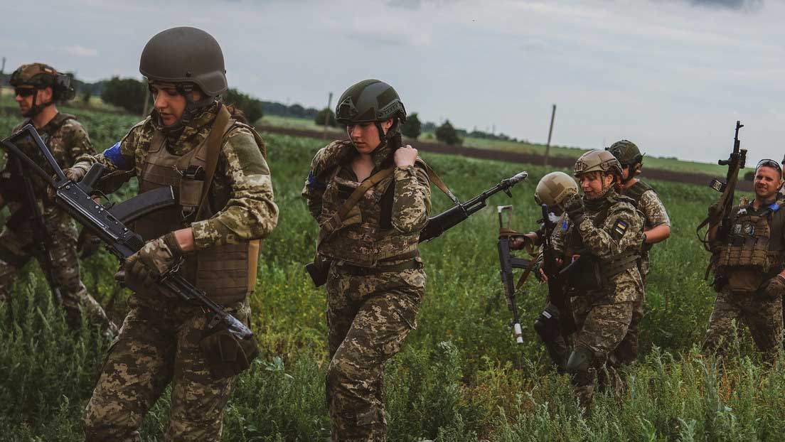 Foto: mujeres ejercito Ucrania