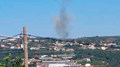 Foto: Hezbolá ataca posiciones del Ejército de Israel cerca de la frontera con el Líbano