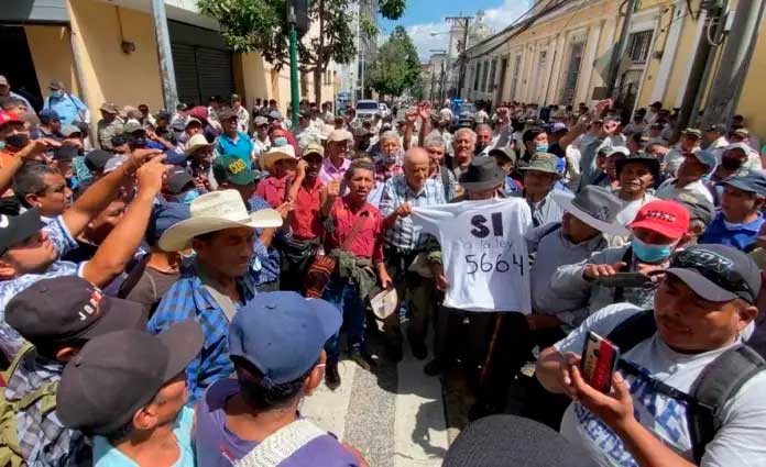 Footo: En 2022, los veteranos militares protagonizaron varias protestas