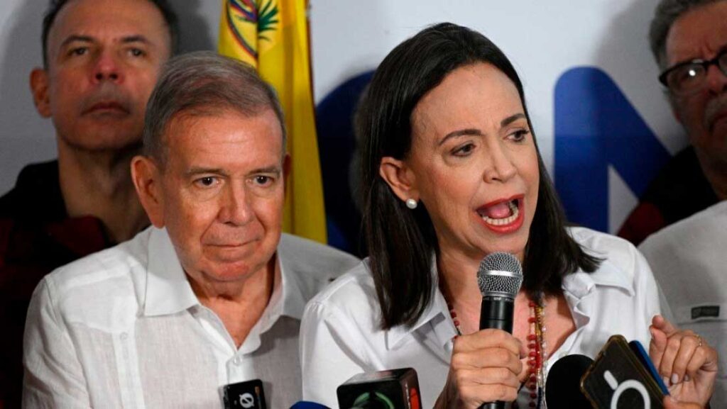 Foto: Edmundo González y María Corina Machado