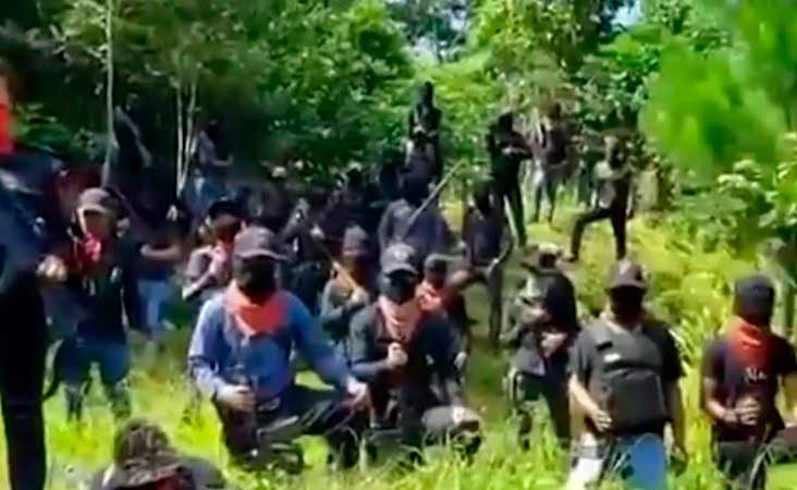 En el estado mexicano de Chiapas, más de 1.000 jóvenes armados se desplegaron para combatir el crimen organizado.