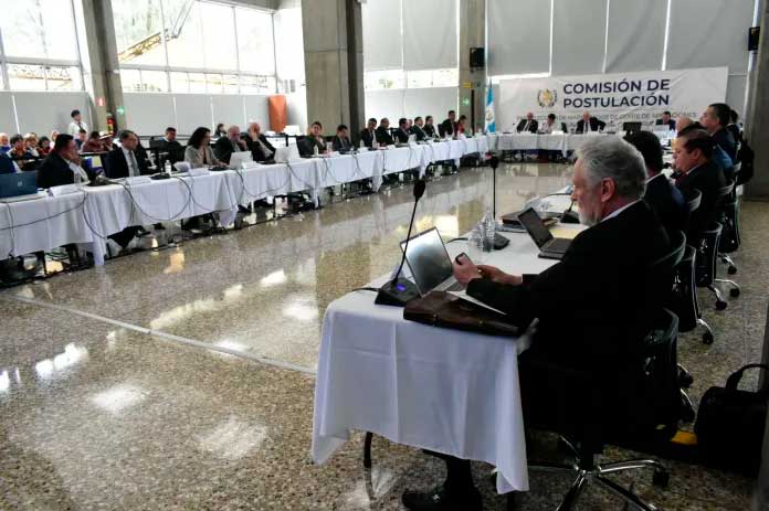 Foto: La Comisión de Postulación para la elección de Corte de Apelaciones