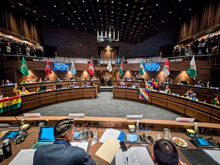 Foto: La Cámara de Senadores de Bolivia