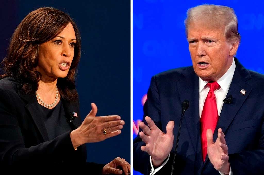 Kamala Harris y Donald Trump