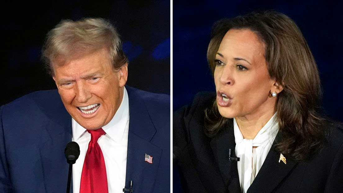 Donald Trump y Kamala Harris