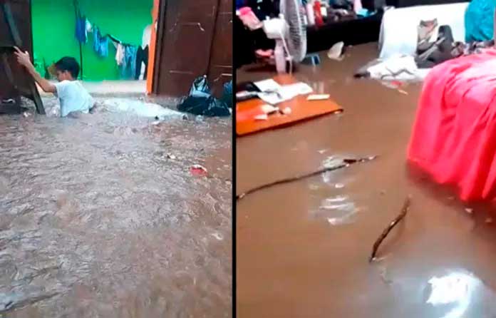 Video: El dramático momento de una mamá para salvar a sus hijos en las inundaciones de Escuintla