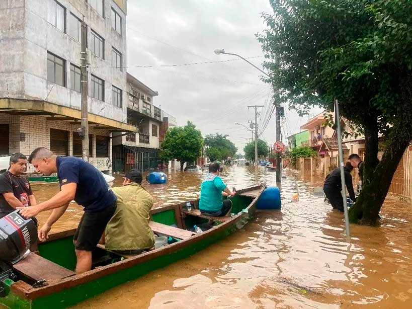 Inundaciones Brasil