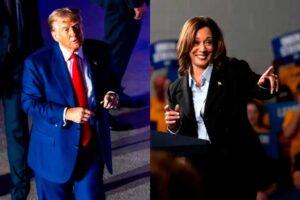 Donald Trump y Kamala Harris