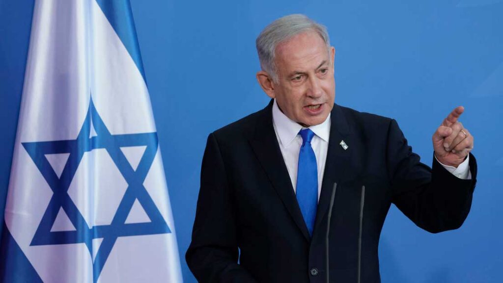 El primer ministro de Israel, Benjamín Netanyahu.