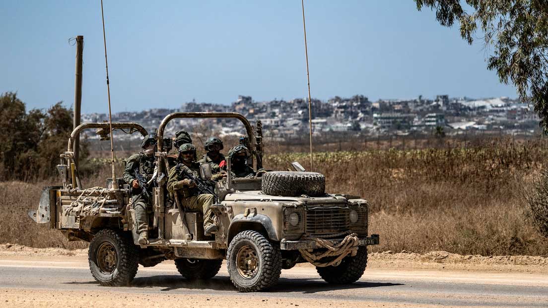 Militares israelíes en áreas cercanas a la línea fronteriza entre Israel y la Franja de Gaza.