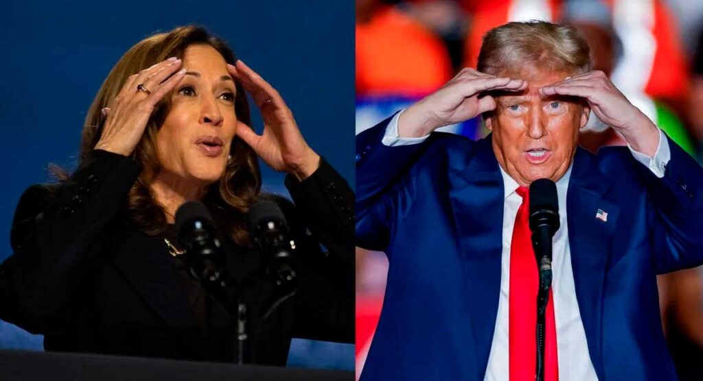 Kamala Harris y Donald Trump