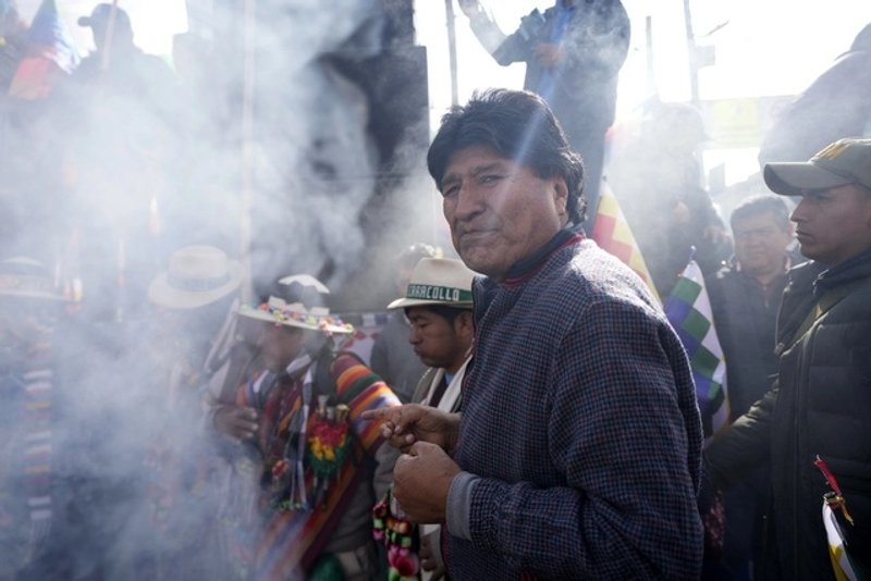 La decisión del Tribunal Supremo Electoral es considerada una victoria política de Arce sobre Morales. Foto Ap