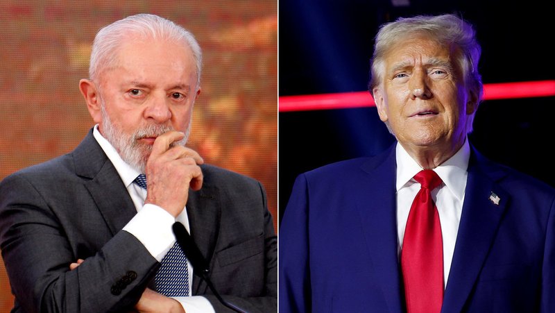 El presidente de Brasil, Luiz Inácio Lula da Silva y el candidato presidencial de EE.UU., Donald Trump Claudio Reis / Anna Moneymaker / Gettyimages.ru