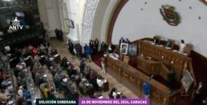 La Asamblea Nacional de Venezuela continúa la discusión del proyecto de la "Ley Orgánica Libertador Simón Bolívar contra el bloqueo imperialista y en defensa de la República Bolivariana"