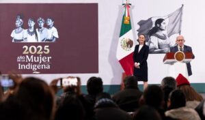 Gobierno de México anuncia que 2025 será el año de la mujer indígena. Foto: Gobierno de México