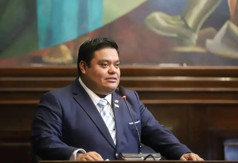 El diputado de la bancada VAMOS, Allan Rodríguez, llegó al Congreso de la República en 2020 por elección popular. Foto: La Hora / Archivo.