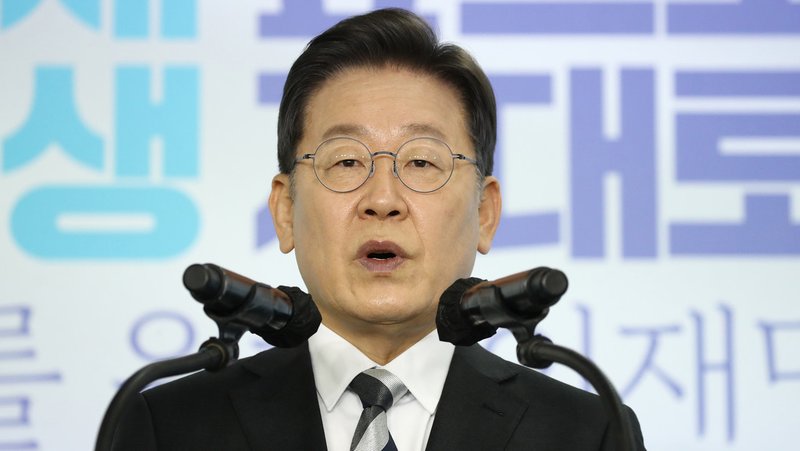 El líder de la oposición surcoreana, Lee Jae-myung, presidente del Partido Demócrata (PD). Chung Sung-Jun / Gettyimages.ru