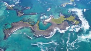 Vista aérea de las Islas Galápagos, Ecuador. 4FR / Gettyimages.ru