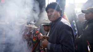 Evo Morales Ayma, expresidente de Bolivia (2006-2019) Juan Karita / AP