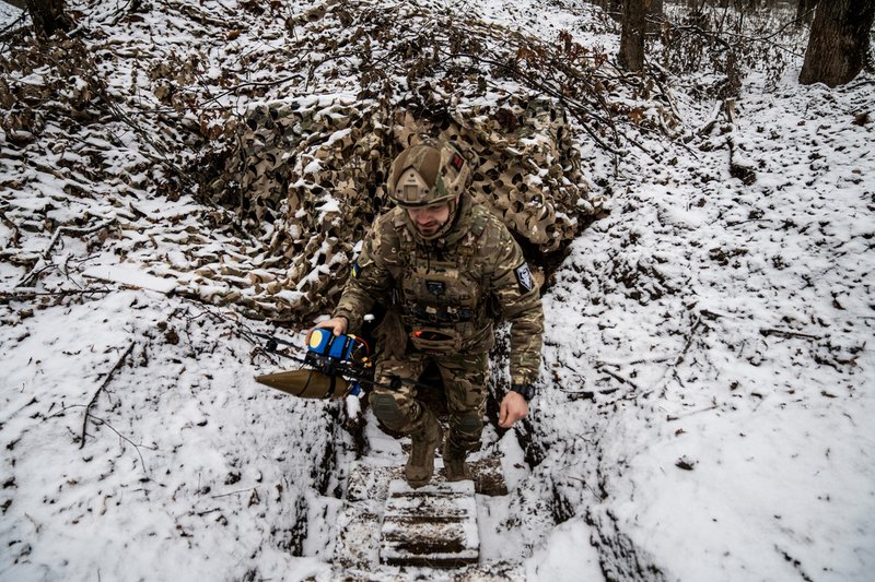 Soldados ucranianos cerca de la frontera con Rusia. Wolfgang Schwan / Gettyimages.ru