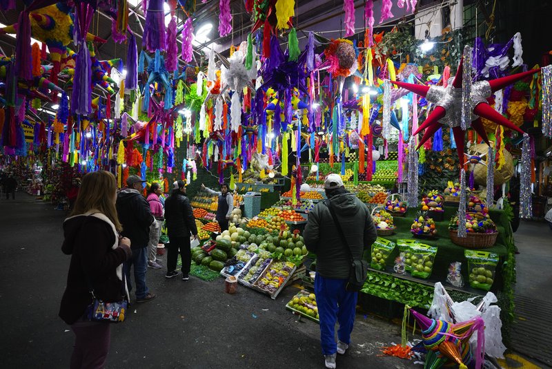 Mercado mexicano. Fernando Llano / AP