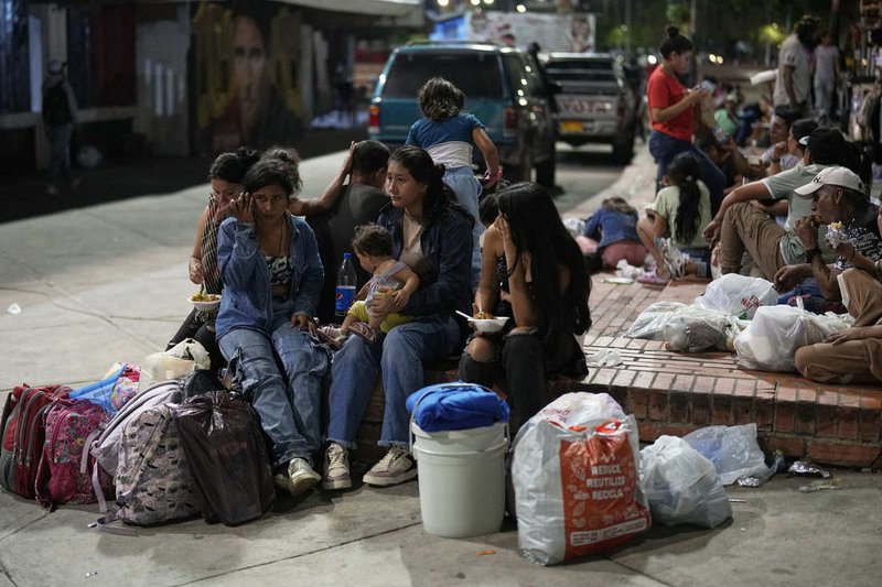 Personas desplazadas por la violencia en Cúcuta, Colombia, en Cúcuta, el 19 de enero de 2025. Fernando Vergara / AP