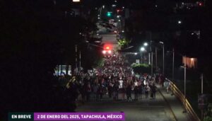 Una nueva caravana de migrantes —la tercera formada en lo que va de año— puso rumbo a EE.UU.