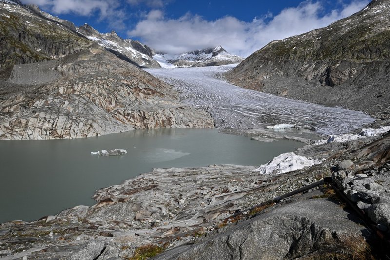 Los glaciares se derriten cada vez más rápido (Foto: Fabrice COFFRINI / AFP, via Newsweek)