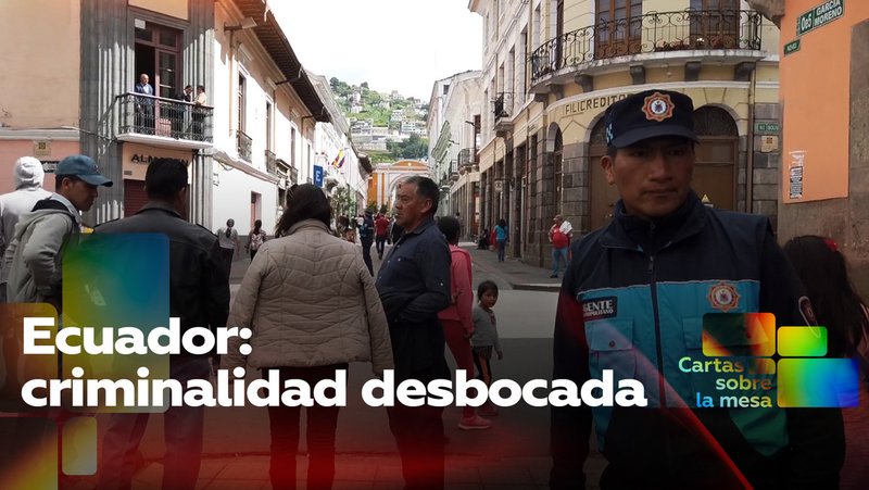 Ecuador atraviesa una crisis de seguridad sin precedentes, con el crimen organizado sembrando terror en las calles y las cárceles.