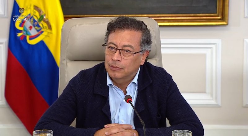 El presidente de Colombia, Gustavo Petro. Gobierno de Colombia