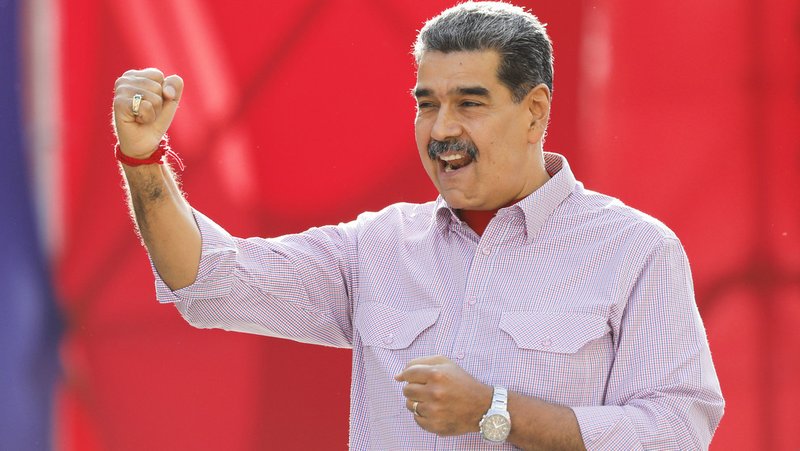 El presidente de Venezuela Nicolás Maduro en Caracas, 27 de febrero del 2025. Cristian Hernandez / AP