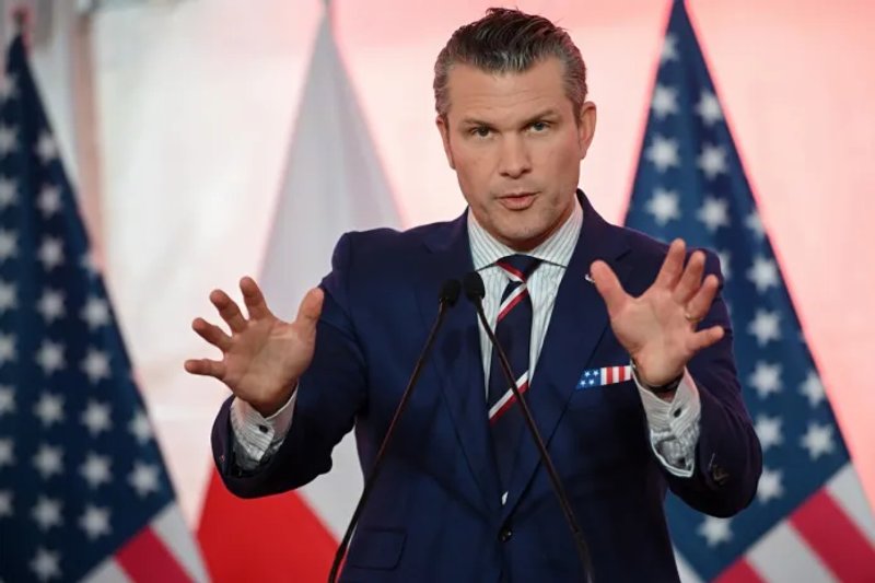 El secretario de Defensa de Estados Unidos, Pete Hegseth, en una fotografía de archivo. Foto La Hora: EFE