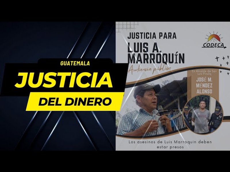 José Manuel Méndez Alonso, luego de 4 años prófugo de la justicia por el asesinato de Luis Marroquín, fue capturado y puesto en libertad condicional por la Jueza Abelina Cruz