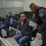 Luis Pacheco y Héctor Chaclán exdirectivos de los 48 Cantones de Totonicapán. Foto La Hora/ José Orozco
