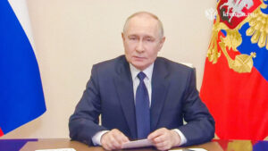 El presidente ruso, Vladímir Putin. Kremlin pool