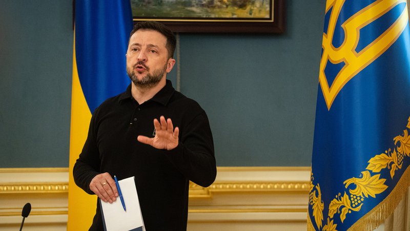 El líder del régimen ucraniano, Vladímir Zelenski. Danylo Antoniuk / Gettyimages.ru