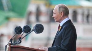 Putin: "Rusia ha sido y seguirá siendo una barrera indestructible contra el nazismo" El presidente de Rusia, Vladímir Putin. Ilya Pitalev / Sputnik