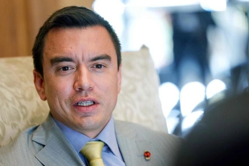 El presidente de Ecuador Daniel Noboa abrió la puerta para restablecer el diálogo con México tras la ruptura de relaciones diplomáticas desde 2024. Foto Afp