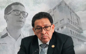 Juez otorga medidas sobre 6 bienes vinculados a Miguel Martínez Juez de Extinción de Dominio, Jaime Delmar González Marín, accedió a la solicitud del Ministerio Público (MP) para inmovilizar seis inmuebles vinculados a Miguel Martínez, pareja sentimental del expresidente Alejandro Giammattei. Diseño La Hora: Alejandro Ramírez